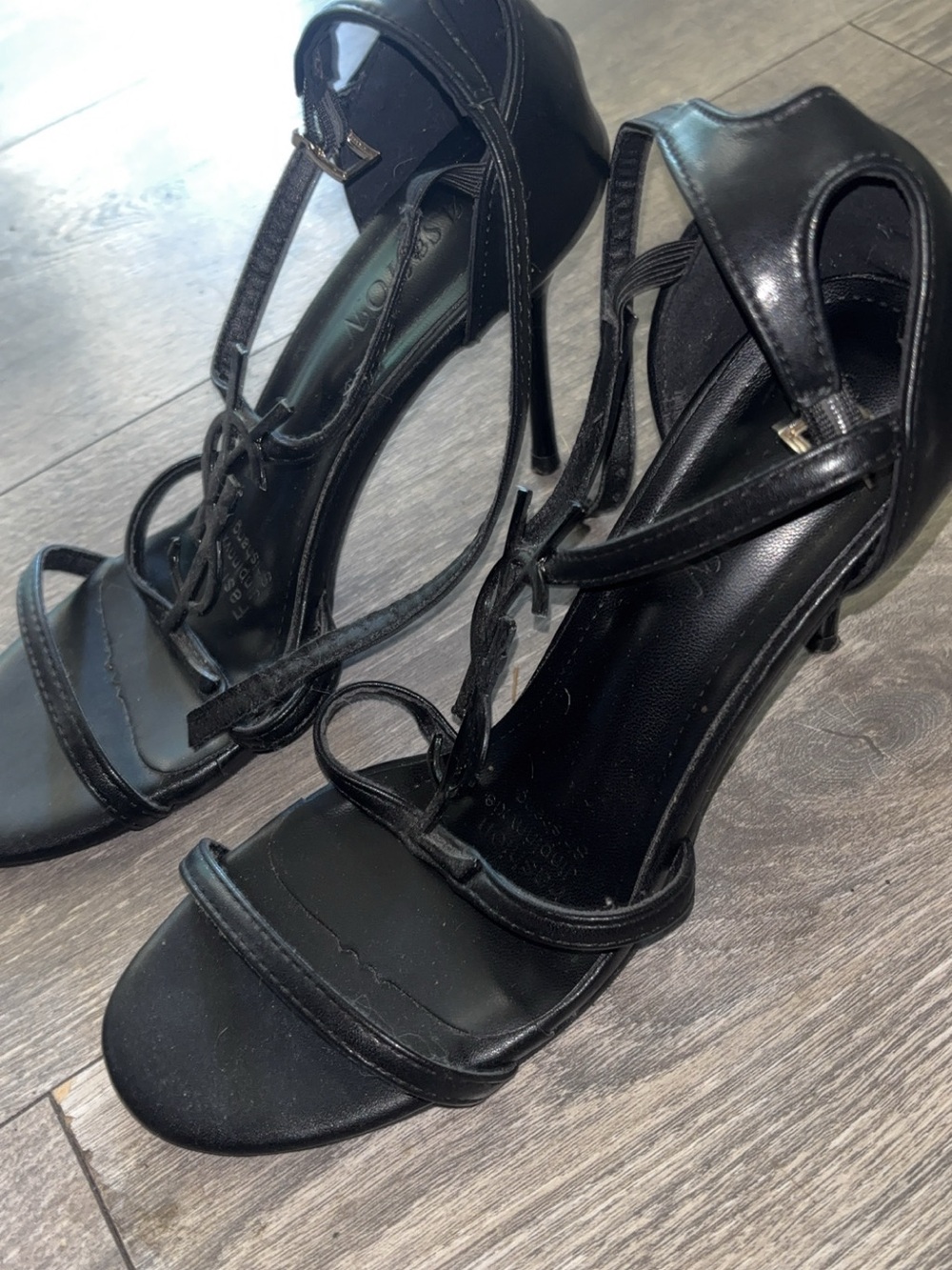 Smelly dirty old heels